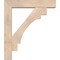 Ekena Millwork Merced Block Smooth Bracket w/ Offset Brace, Douglas Fir, 7 1/2"W x 38"D x 44"H BKT0806X38X44MRC05SDF - alternate 2
